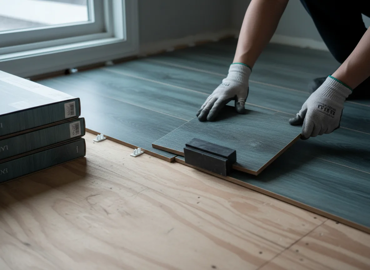 Luxury Vinyl Plank Installation company in Garber, IA